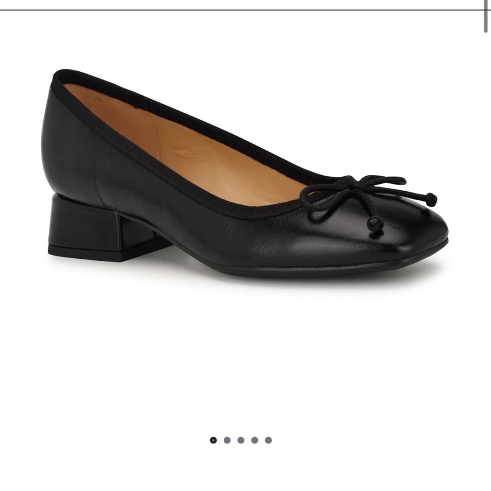 Nine West Saruh Square Toe Pumps 9.5